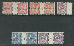 ROUAD N° 8, 9, 11 & 12 ** En Paires Millésimées + N° 10 - Unused Stamps