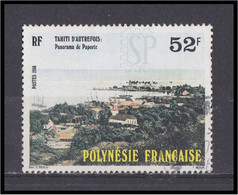 Polynésie Française 1986 Tahiti  D'Autrefois Panorama De Papeete Old Views Of Tahiti - Usati