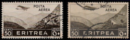 Erythrée Aérien 1936. ~ A 19 Par 3 - Ligne Chemin De Fer Massaua-Asmara - Erythrée