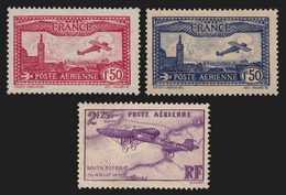 Poste Aérienne N°5/7, Neufs ** Sans Charnière COTE 141€ - TB - 1927-1959 Ungebraucht