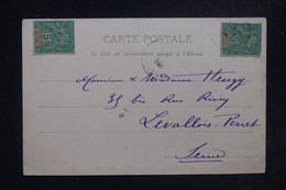 INDE - Type Groupe Sur Carte Postale De Pondichéry Pour La France En 1910 - L 121804 - Briefe U. Dokumente