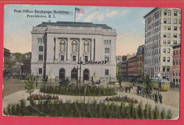 ETATS-UNIS---PROVIDENCE---Post Office Exchange Buildin--color - Providence