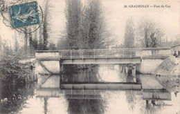 GRADIGNAN ( 33 ) - LOT De 3 Cartes Anciennes( Abreuvoir , Monastere  Et Pont Du GAY ) - Gradignan