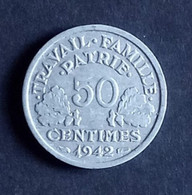 50 Centimes Bazor 1942 - 50 Centimes