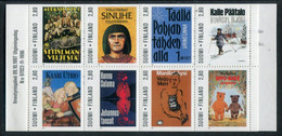 FINLAND 1997 Centenary Of Writers' Association Booklet MNH / **.  Michel 1403-10 - Neufs