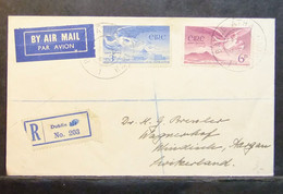 Ireland - Registered Cover To Switzerland 1948 Airmail - Covers & Documents
