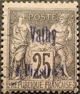 R2245/82 - 1893/1900 - COLONIES FRANÇAISES - VATHY - N°7 ☉ CàD - Usados