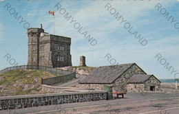 CARTOLINA  NEWFOUNDLAND,ST JOHN"CABOT TOWER,SITUATED ON SIGNAL HILL,SITE OF GREAT HISTORIC INTEREST,VIAGGIATA 1972 - St. John's