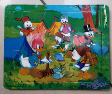 Puzzle En Carton épais De Donald, Picsou Et Riri, Fifi Et Loulou Walt Disney Productions - Format : 21.5x27cm - Puzzles