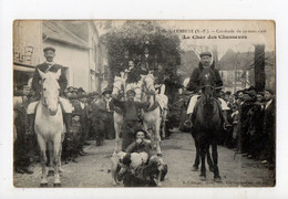 LEMBEYE - 64 - Béarn - Cavalcade Du 29 Mars 1908 - Le Char Des Chasseurs - Achat Immédiat - Lembeye