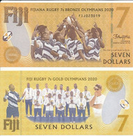 Fiji - 7 Dollars 2022 - S. FIJ - UNC - Lemberg-Zp - Fiji