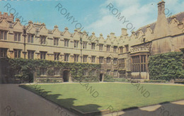 CARTOLINA  OXFORD,OXFORDSHIRE,INGHITERRA,REGNO UNITO,JESUS COLLEGE,THE INNER QUADRANGLE,VIAGGIATA 1971 - Oxford