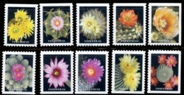 Etats-Unis / United States (Scott No.5350-59 - Cactus Flower) (o) Set - Usados