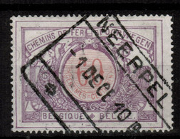 Chemins De Fer TR 37, Obliteration Centrale Nette NEERPELT - 1895-1913