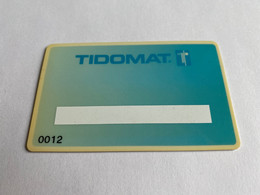 20:606 - Sweden Security Card Tidomat - Altri