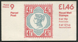 SG FO2A - 1983 - £1.46 Booklet - Parcel Post Centenary MNH - Markenheftchen