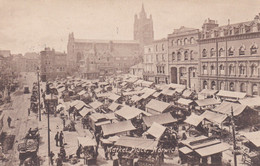 Royaume-Uni CP Norwich Market Place Éditeur The Pelham Series Local Views Boots Oblitération Thurton - Norwich