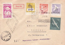 1959 Balloon Mail - Transported In A Balloon | WARSZAWA - 1483 - Ballons