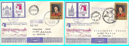 1973 Balloon Mail - Transported In A Balloon BZG KATOWICE And BZG STOMIL (Copernicus) - Palloni