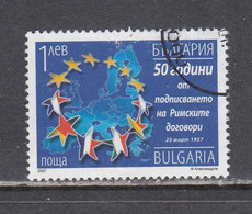Bulgaria 2007 - 50 Years Of The Roman Treaties, Mi-Nr. 4787, Used - Oblitérés