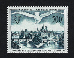France 1947 Airmail Nº 20 **  . Cat 65€ - 1927-1959 Nuevos