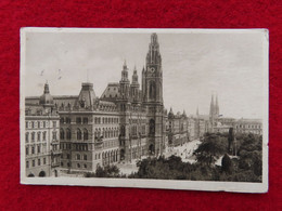 AK: Wien, Blick Vom Parlament Auf Das Rathaus, Gelaufen 1918 (Nr.3390) - Prater