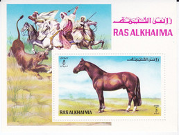 Ra's Al-Chaima 1972, Postfris MNH, Horses - Ras Al-Khaima