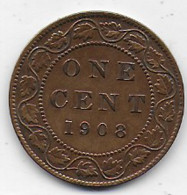 CANADA  - 1 Cent   1908 - Canada