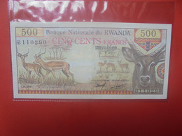 RWANDA 500 Francs 1978 Circuler (L.1) - Rwanda