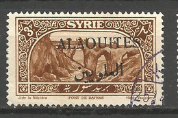 ALAOUITES  N° 31 Surcharge Déplacé OBL - Used Stamps