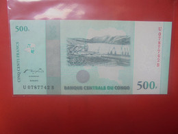 CONGO 500 Francs 2010 Peu Circuler (L.1) - Democratic Republic Of The Congo & Zaire