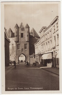 Bergen Op Zoom. Lieve Vrouwenpoort - (Noord-Brabant, Nederland / Holland) - 1956 - Straatscene, Bakfiets, Bakkerij - Bergen Op Zoom