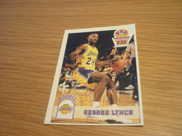 George Lynch Rookie Los Angeles Lakers NBA Basket 94-95 Rare Greek Edition No Panini Basketball Unstuck Sticker #232 - 1990-1999