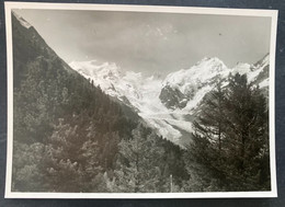 Gletscher Und Gebirge/ Evt Kanton Graubünden/ Fotokarte - St. Anton