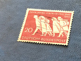 Deutschland BRD 20 Pfennig 1955 Gestempelt 10 Jahre Vertreibung Michel 215 - Gebraucht