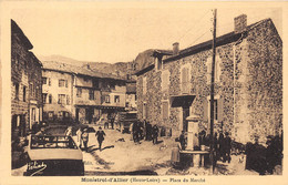 43-MONISTROL-D'ALLIER- PLACE DU MARCHE - Monistrol Sur Loire