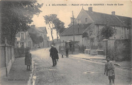 14-LA-DELIVRANDE- MAISON D'ECOLE DE DOUVRES- ROUTE DE CAEN - La Delivrande