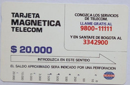 Colombia $20,000 Conozca Los Servicios De Telecom - Colombia