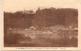 3I4 --- 44 LE CELLIER Le Château Et Le Côteau De Clermont - Le Cellier