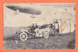 Tues011 ⭐ Services Aériens Armée Française Voiture-Auto Remorque Aeroplanes LES ESSARTS 1 Janvier 1916 Lisez VILMORIN - Guerra 1914-18