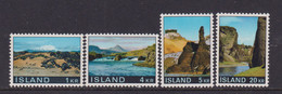ICELAND - 1970 Landscapes Set Never Hinged Mint - Ungebraucht