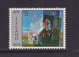 ICELAND - 1974  Settlement 13k Never Hinged Mint - Ungebraucht