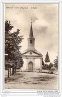 LE BRULY ..-- COUVIN ..--  L ' Eglise . 1909 Vers MOLENBEECK ( Mr M. LALLEMAND ) .   Voir Verso. Cachet Postal !!! - Couvin