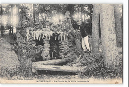CPA 89 Monéteau La Grotte De La Villa Lucemonde - Moneteau