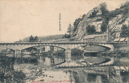 ESNEUX  PONT SUR L'OURTHE          2 SCANS - Esneux