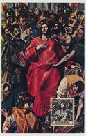 ESPAGNE - Carte Maximum - Greco - La Spoliation Du Christ - Madrid - 24 Juin 1961 - Maximum Kaarten