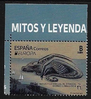 SPAIN /ESPAÑA /SPANIEN /ESPAGNE -EUROPA 2022-"STORIES And MYTHS"-  SET - CH Type 2/B Of The SPECIAL BLOCK PREMIUM - 2022