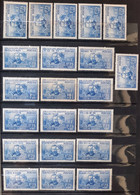 France Grandes Series Coloniales 1938 Pierre Et Marie Curie 21 Timbres  **TB Cote 642€ - 1938 Pierre Et Marie Curie