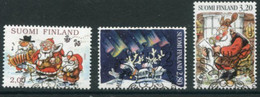 FINLAND 1996 Christmas Used.  Michel 1365-67 - Used Stamps