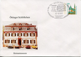 Germany Deutschland Postal Stationery - Cover - Altötting Design - Zeppelin, Öttinger Palace - Private Covers - Used
